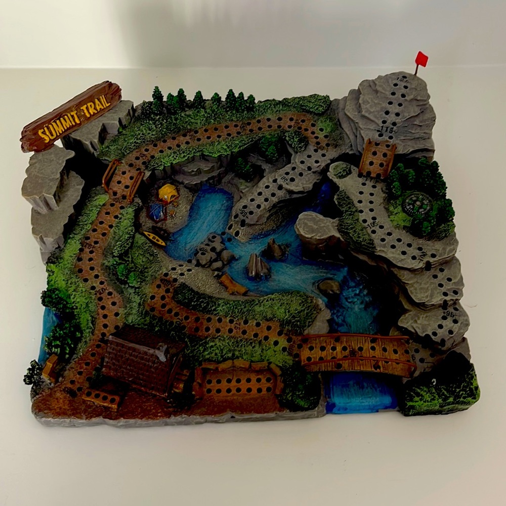 Super fun cribbage board for the outdoor lovers.
